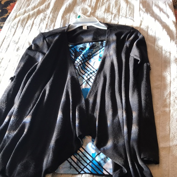 Dana Bachman layered look dressy top, Sz S, nice!!! - Picture 7 of 7